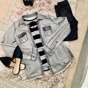 Gray Maurices Flannel